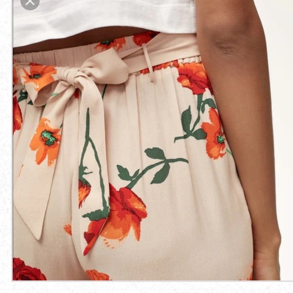 Wilfred floral pants (XXS) Aritzia - Picture 3 of 4